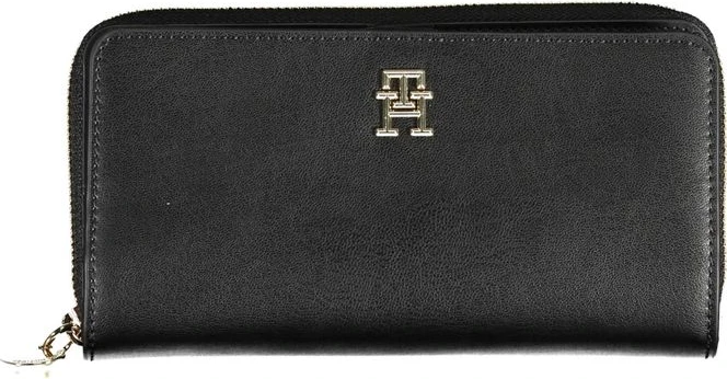 Кошелек Tommy Hilfiger Черный Полиэтилен Женский Кошелек