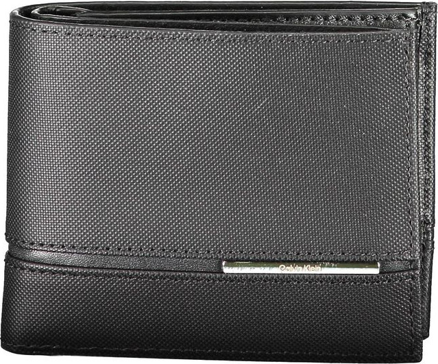 Кошелек Calvin Klein Черная Кожа Мужской Кошелек