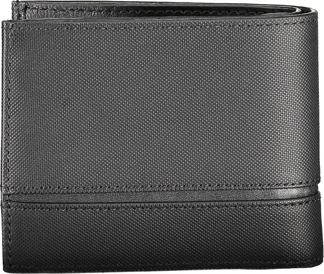 Кошелек Calvin Klein Черная Кожа Мужской Кошелек
