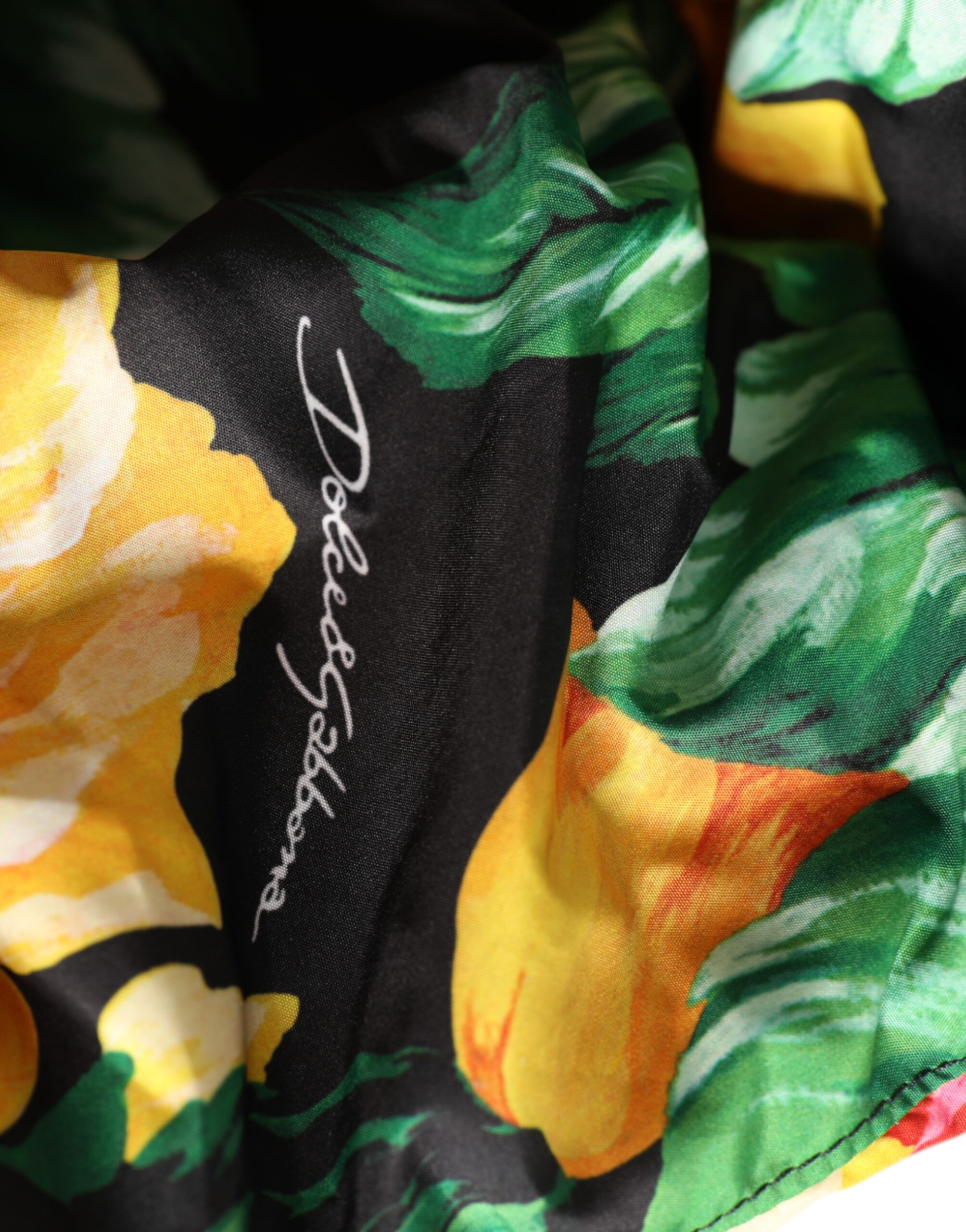Шапка-тюрбан Hat Dolce & Gabbana с цветочным принтом в нескольких цветах на всю голову