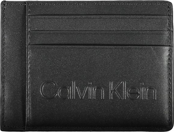 Кошелек Calvin Klein Черный Полиэтилен Мужской Кошелек