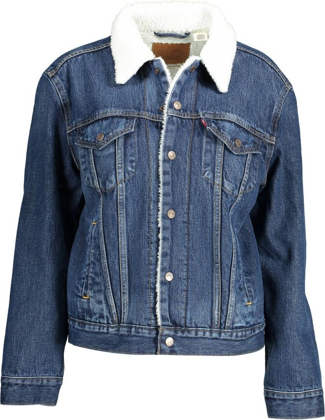 Blue Cotton Jacket Levi's