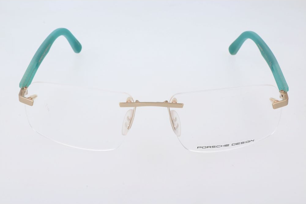 Bicolor Metal Glasses Frames Porsche Design