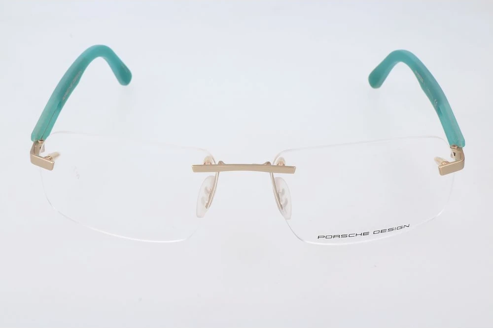 Bicolor Metal Glasses Frames Porsche Design