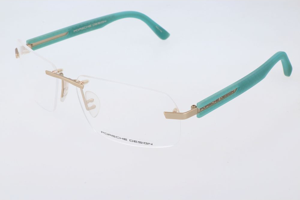 Bicolor Metal Glasses Frames Porsche Design