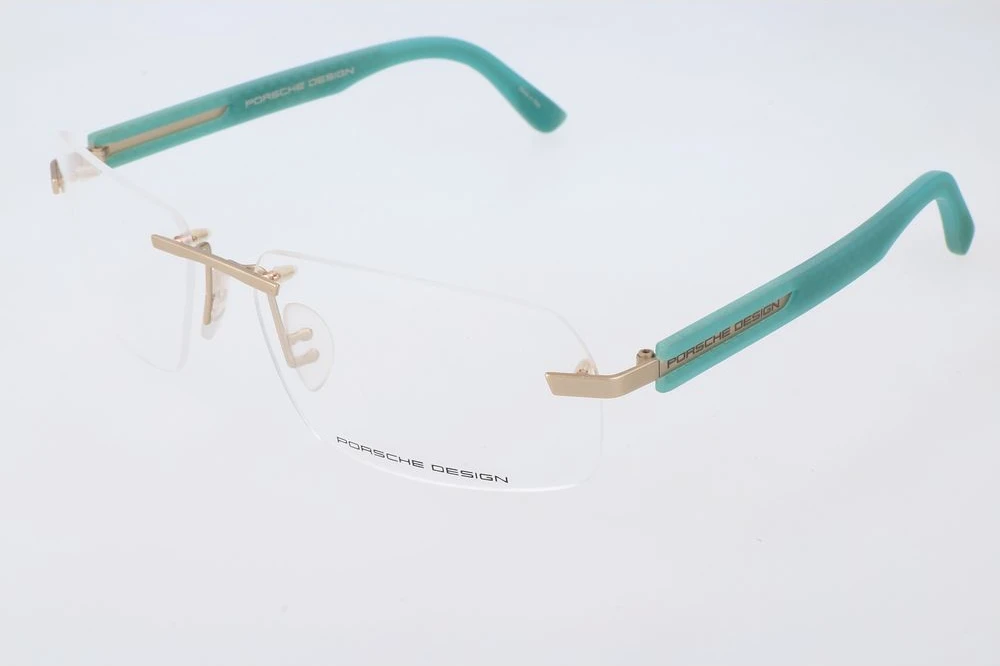 Bicolor Metal Glasses Frames Porsche Design