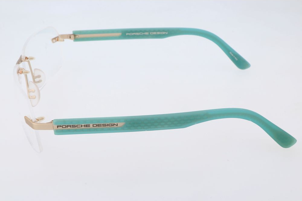 Bicolor Metal Glasses Frames Porsche Design
