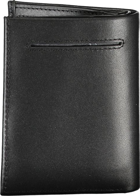 Кошелек Calvin Klein Sleek Black Leather RFID