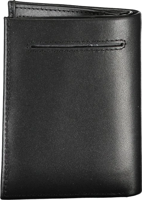 Кошелек Calvin Klein Sleek Black Leather RFID