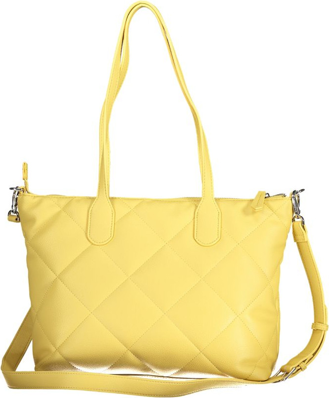 Сумка-тоут Valentino Bags Желтая Полиэтилен