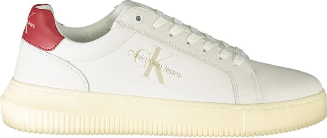 Кроссовки Calvin Klein Bianco из кожи мужские