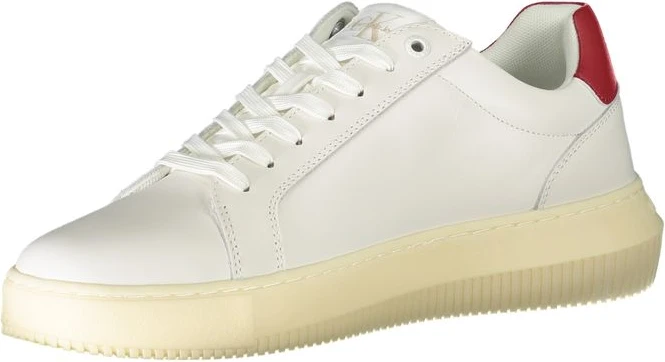 Кроссовки Calvin Klein Bianco из кожи мужские