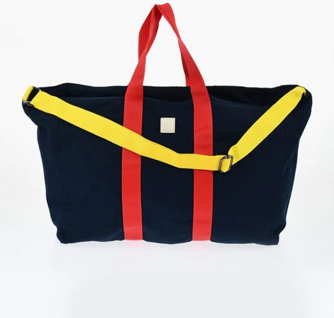 Сумка-шоппер Woolrich Canvas Tote Bag с ручками из тесьмы и регулируемым плечевым ремнем