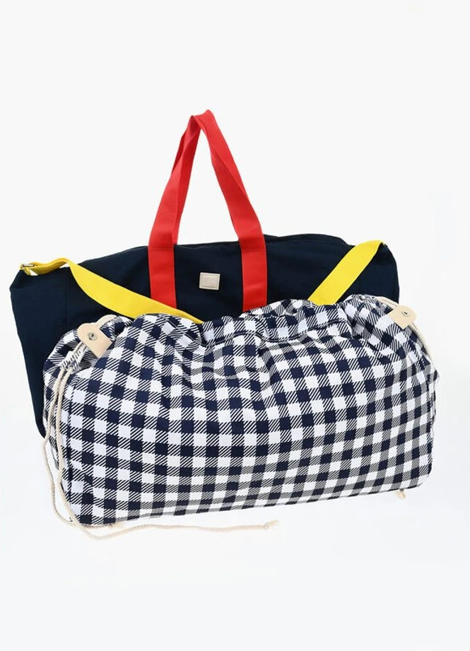 Сумка-шоппер Woolrich Canvas Tote Bag с ручками из тесьмы и регулируемым плечевым ремнем