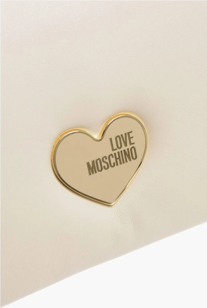 Сумка через плечо Moschino LOVE Пушистая сумка через плечо из искусственной кожи с золотистой цепочкой