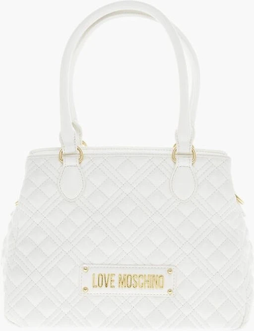 Сумка Moschino LOVE со стеганой фактурой из искусственной кожи с логотипом LM