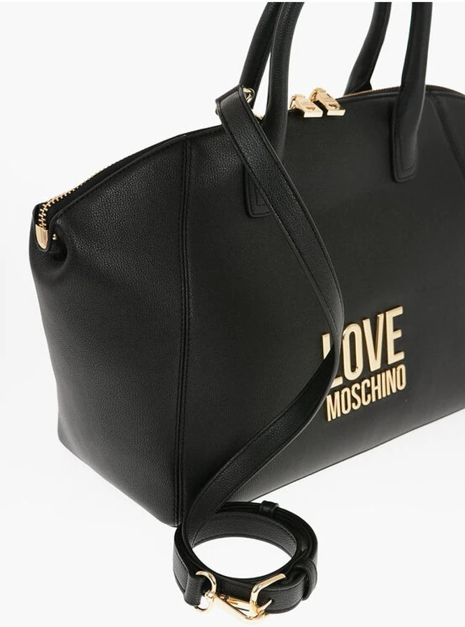 Сумка Moschino LOVE из искусственной кожи, модель «Тоут»