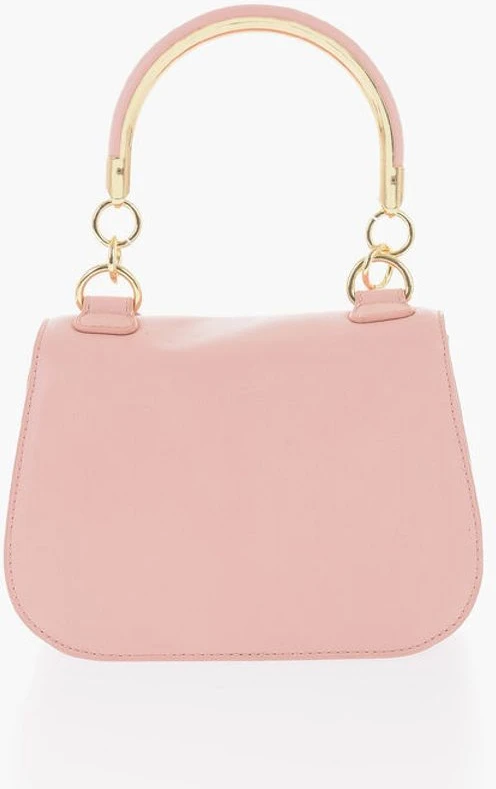 Сумка Moschino LOVE из искусственной кожи с золотистой ручкой
