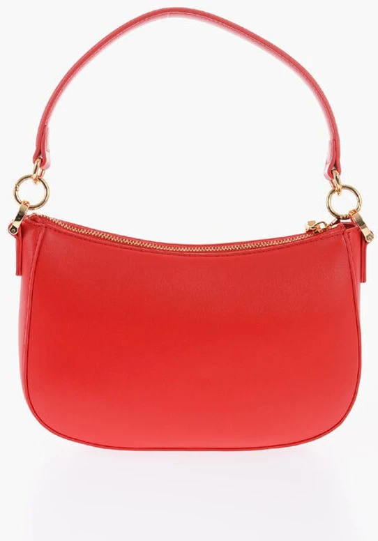 Сумка Moschino LOVE из искусственной кожи со съемным плечевым ремнем и металлическ