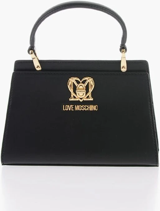 Сумка Moschino LOVE Однотонная сумка-тоут со съемной ручкой из искусственного меха