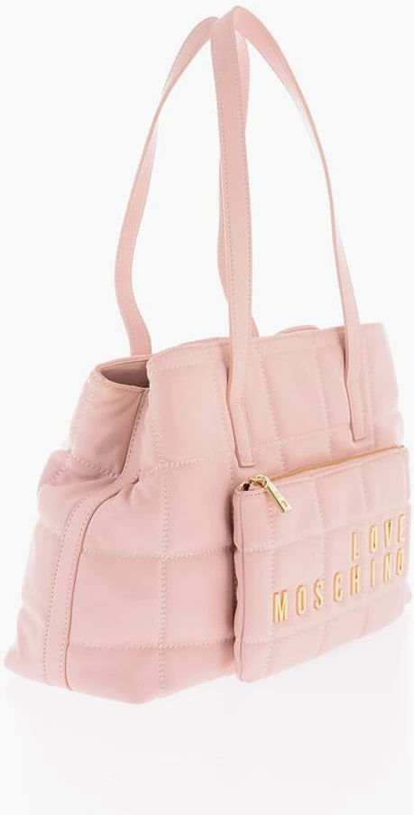 Сумка через плечо Moschino LOVE стеганая из искусственной кожи