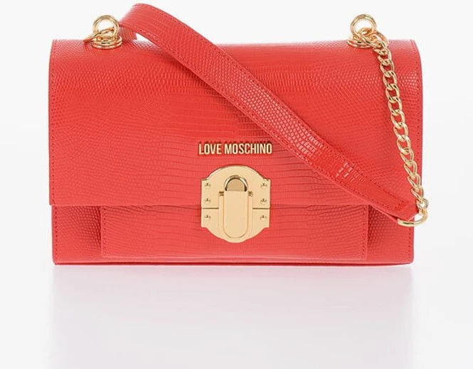 Сумка через плечо Moschino LOVE Сумка через плечо из экокожи с металлической магнитной застежкой