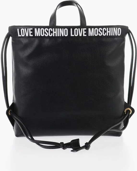 Сумка Moschino LOVE из искусственной кожи с принтованным логотипом