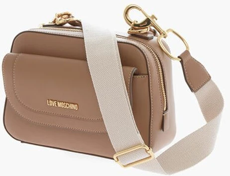 Сумка Moschino LOVE из искусственной кожи с плетёной ручкой