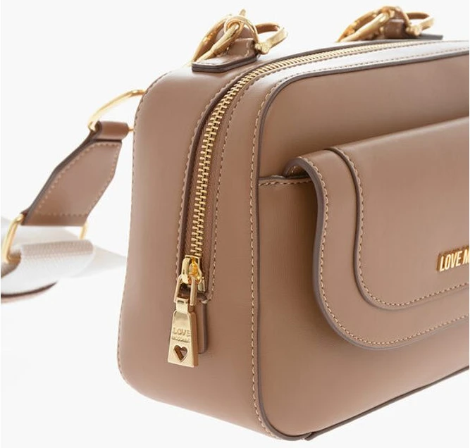 Сумка Moschino LOVE из искусственной кожи с плетёной ручкой