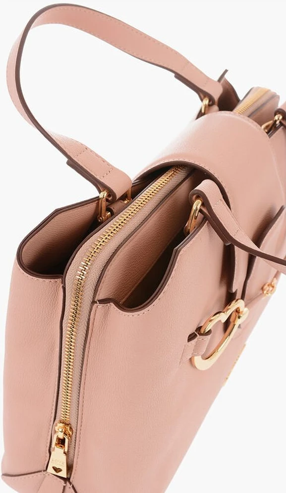 Сумка-тоут Moschino LOVE с текстурой из искусственной кожи