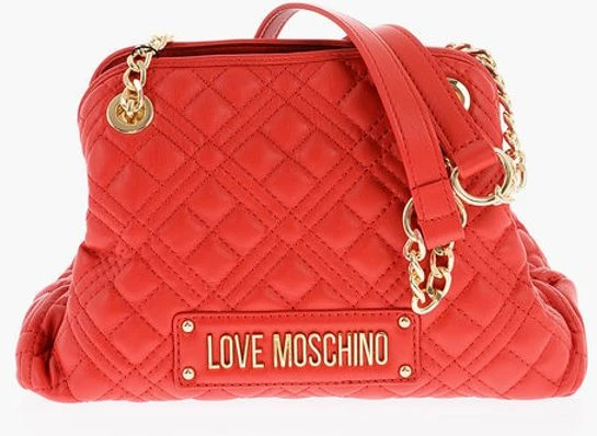 Сумка через плечо Moschino LOVE стёганая