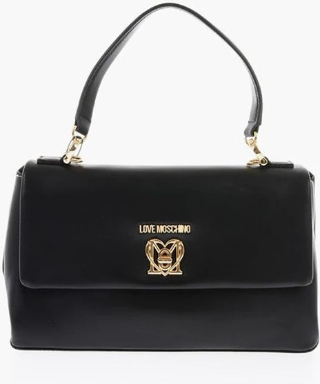 Сумка Moschino LOVE из искусственной кожи с ручкой и съемным плечевым ремнем