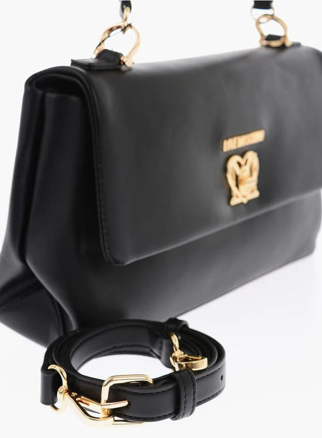 Сумка Moschino LOVE из искусственной кожи с ручкой и съемным плечевым ремнем