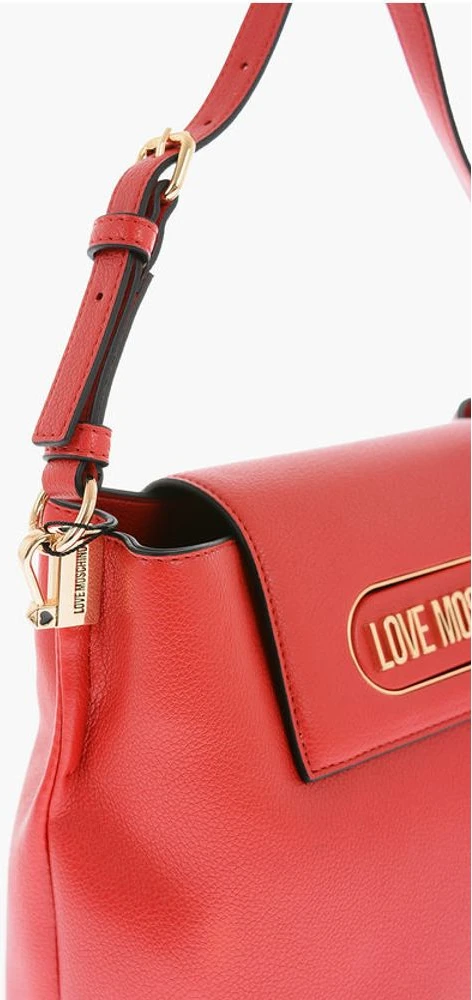 Сумка Moschino LOVE с текстурой из искусственной кожи, сумка-ведро с магнитным замком