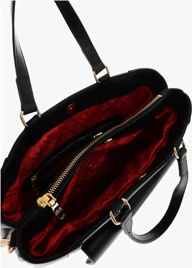 Сумка с ручками Moschino LOVE Искусственная кожа Макси Сумка с ручками и съемным н