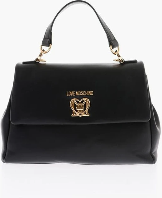 Сумка Moschino LOVE с замком-поворотом из искусственной кожи