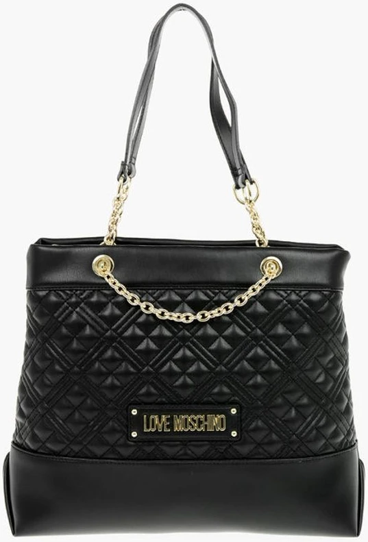 Сумка через плечо Moschino LOVE из стеганой экокожи