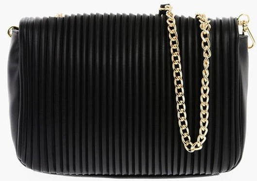 Сумка Moschino LOVE из экокожи на плечо с золотой цепочкой