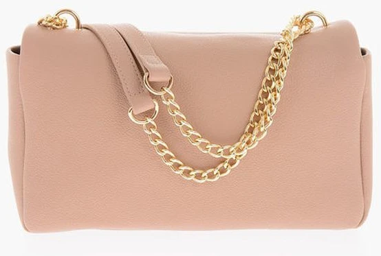 Сумка через плечо Moschino LOVE с тиснением из экокожи с золотистым логотипом
