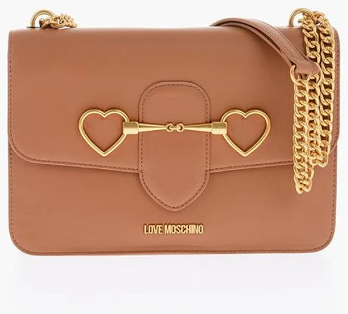 Сумка Moschino LOVE с цепочкой на ремешке