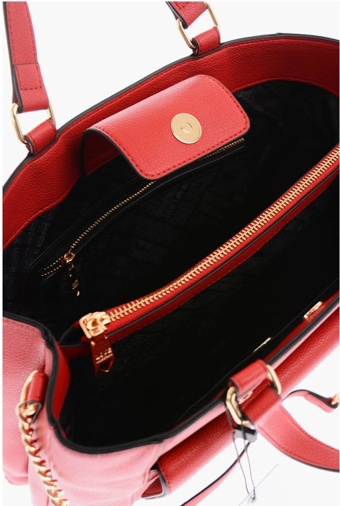 Сумка Moschino LOVE Прямоугольная сумка из экокожи с накладным карманом макси