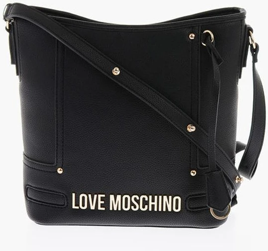 Сумка-тоут Moschino LOVE Texture из искусственной кожи с тисненым логотипом