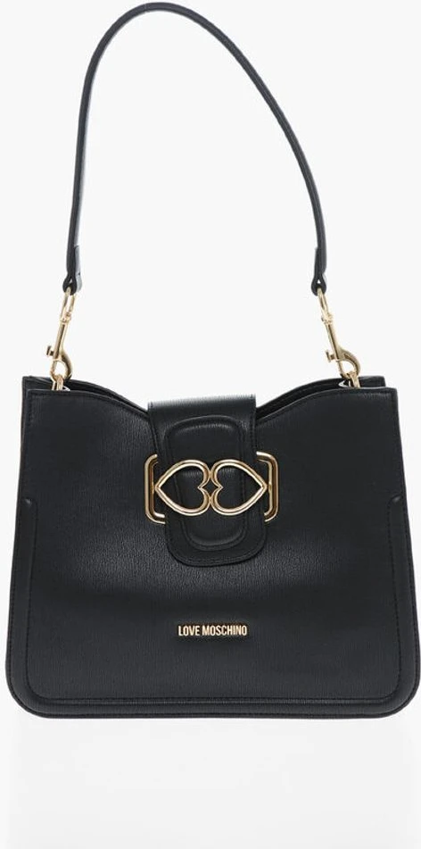 Сумка через плечо Moschino LOVE Сумка через плечо из экокожи с золотыми сердечками