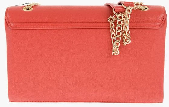 Сумка через плечо Moschino LOVE из искусственной кожи с золотистой фурнитурой