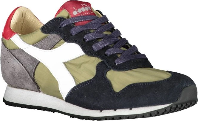 Кроссовки Diadora Зеленые Кожаные Женские Кроссовки
