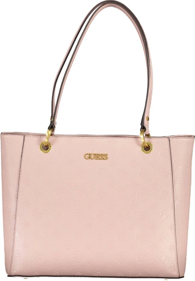 Сумка Guess Shoes Розовая Полиэтиленовая Сумка Через Плечо