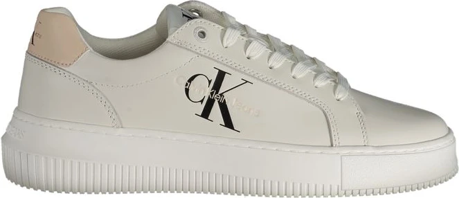 Белые кроссовки Calvin Klein из полиэстера