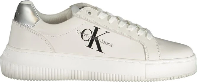 Белые кроссовки Calvin Klein из полиэстера