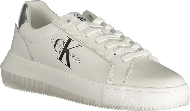 Белые кроссовки Calvin Klein из полиэстера