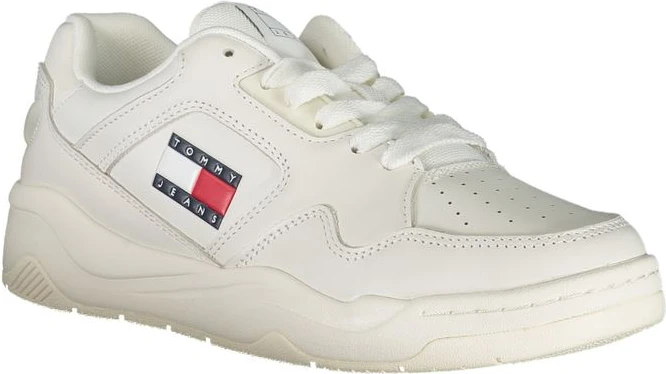 Белые кроссовки Tommy Hilfiger из полиэстера
